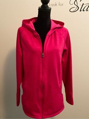 Cloudveil Fuchsia Full-Zip Hooded Lightweight Jacket - Women